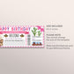 Arizona Trip Ticket Boarding Pass Editable Template, Surprise Birthday Travel Vacation Airline Ticket Gift Certificate, Holiday Trip Reveal