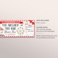 Amusement Park Season Pass Ticket Editable Template, Surprise Theme Park Gift Voucher, Fun Experience Gift Certificate Carnival Day Trip DIY