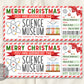 Science Museum Ticket Editable Template