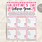 Valentine&#39;s Day Lollipop Gram Editable Template