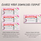 Valentines Day Restaurant Gift Voucher Editable Template, Surprise Dinner Date Gift Certificate Invite Printable, Dining Night Out Coupon