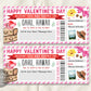 Hawaii Plane Ticket Boarding Pass Editable Template