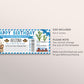 Arizona Trip Ticket Boarding Pass Editable Template, Surprise Birthday Travel Vacation Airline Ticket Gift Certificate, Holiday Trip Reveal