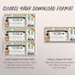 Graduation Arizona Trip Ticket Boarding Pass Editable Template, Surprise Travel Airline Gift Certificate Trip Reveal For New Graduate DIY
