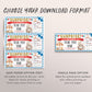 Theme Park Ticket Editable Template, Surprise Amusement Park Gift Voucher For Kids, Carnival Day Trip Gift Certificate Any Occasion DIY