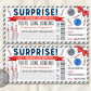 Bowling Gift Certificate Editable Template