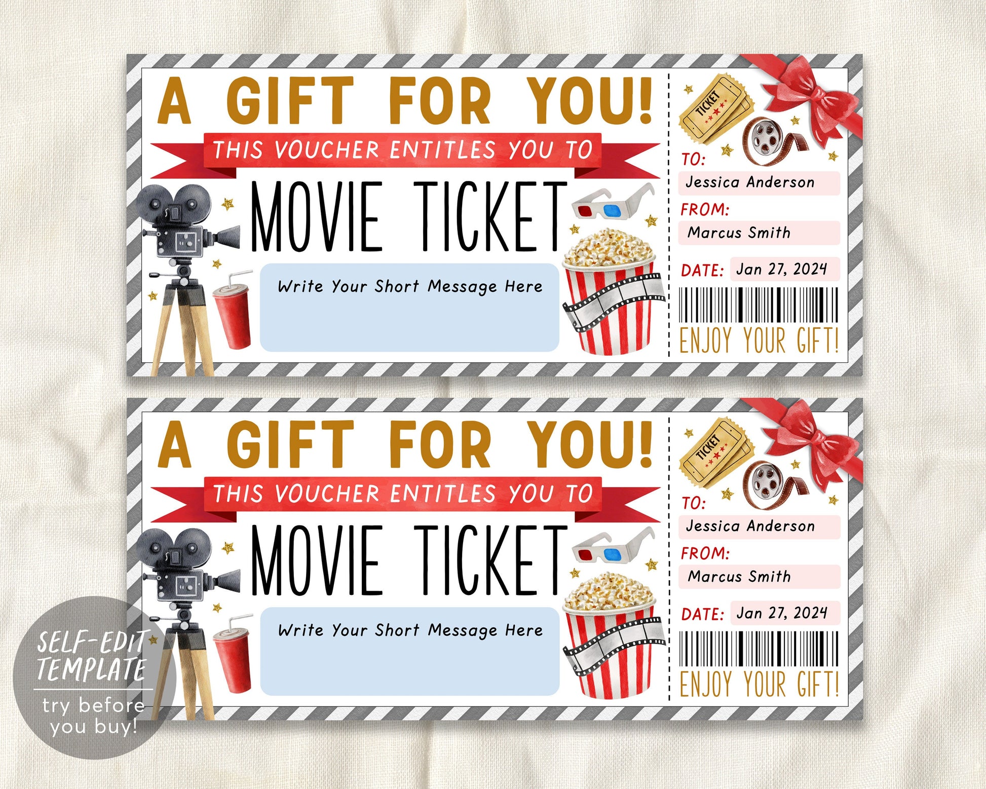 Movie Night Cinema Ticket Editable Template, Family Movie Night Gift V – Puff Paper Co movie-night-cinema-ticket-editable-template-family-movie-night-gift-v-puff-paper-co