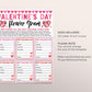 Valentine's Day Flower Gram Flyer Editable Template, Valentine Rose Flower Grams Fundraiser Event, PTA PTO School Nonprofit Church Community