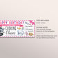 Cooking Classes Gift Certificate Ticket Editable Template, Birthday Surprise Cooking Lessons Course Experience, Food Lovers Gift Voucher