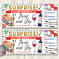 Paint And Sip Class Gift Certificate Ticket Editable Template
