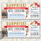 Hotel Staycation Voucher Editable Template
