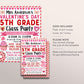 Valentine's Day Class Party Invitation Editable Template, Valentine Classroom Valentine Exchange Flyer Invite, February School Kids Teacher