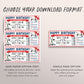Hockey Game Gift Ticket Editable Template, Birthday Surprise Sports Game Voucher, Hockey Lover Gift Certificate Arena Stadium Printable