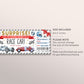 Race Car Ticket Gift Certificate Editable Template, Surprise Super Car Racing Event Voucher, Supercar Driving Go Kart Coupon, Nascar Racing
