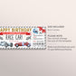 Race Car Ticket Gift Certificate Editable Template, Birthday Surprise Car Racing Event Voucher For Him, Supercar Driving Go Kart Coupon