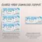 Ice Skating Lessons Gift Certificate Editable Template, Birthday Surprise Ice Skating Sports Voucher, Skating Membership Coupon Printable