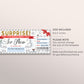 Ice Show Gift Voucher Editable Template, Surprise Ice Skating Show Event Experience Gift Certificate, Sports Show Coupon, Any Occasion