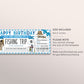 Fishing Trip Ticket Editable Template, Birthday Surprise Fishing Trip Reveal Gift Certificate, Fishing Experience Day Trip Voucher Coupon