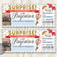 Surprise Staycation Voucher Editable Template