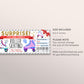 Roller Skating Ticket Editable Template, Surprise Roller Skating Experience Gift Voucher, Rollerskating Lessons Certificate, Any Occasion