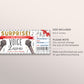 Voice Lessons Gift Certificate Editable Template, Surprise Singing Lessons Music Class Experience Voucher Reveal Coupon, Vocal Coaching