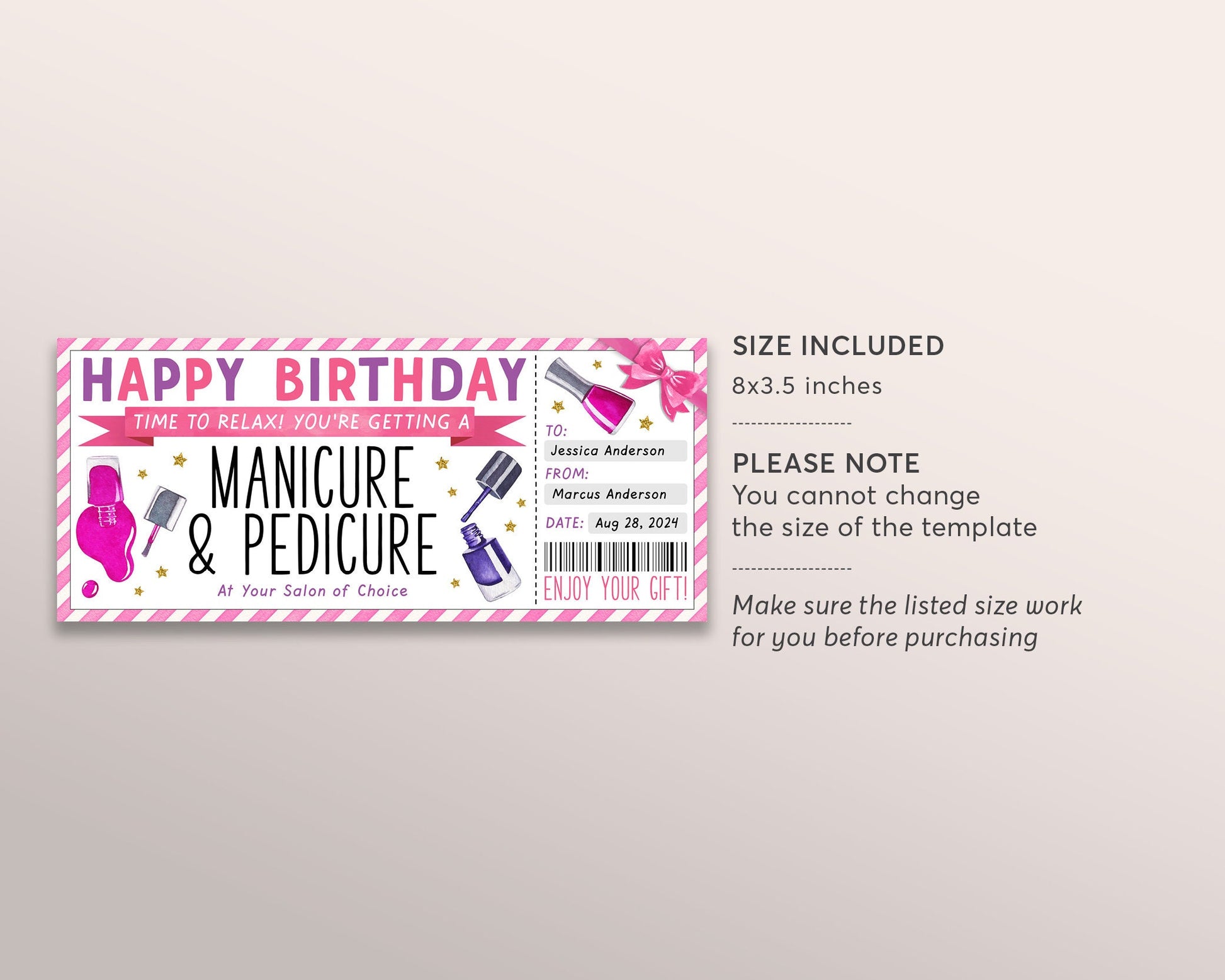 mani-pedi-ticket-editable-template-birthday-manicure-pedicure-gift-ce-puff-paper-co for Free Printable Pedicure Gift Certificate Mani Pedi Ticket Editable Template, Birthday Manicure Pedicure Gift Ce – Puff Paper Co for Free Printable Pedicure Gift Certificate