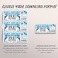 Swim With Dolphins Ticket Editable Template, Birthday Surprise Dolphin Watching Experience Voucher, Cruise Day Trip Gift Certificate Coupon