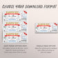 Ice Show Gift Voucher Editable Template, Surprise Ice Skating Show Event Experience Gift Certificate, Sports Show Coupon, Any Occasion