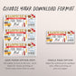 Food Truck Meal Ticket Gift Voucher Editable Template, Surprise Food Cart Work Staff Appreciation Dinner Coupon Certificate, Any Occasion