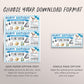 Planetarium Ticket Editable Template, Birthday Surprise Space Museum Gift Voucher For Kids, Science Center Coupon Space Adventure Experience