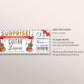Guitar Lessons Gift Certificate Editable Template, Surprise Music Guitar Class Voucher Gift Reveal, Learn to Play Coupon, Any Occasion