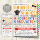 Kindergarten Graduation Invitation Editable Template