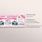 Photography Session Gift Voucher Ticket Editable Template, Birthday Photo Session Experience Gift Certificate, Family Photo Shoot Studio