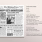 Back in 1974 50th 51st 52nd Anniversary Gift Newspaper Editable Template, Personalized 50 51 52 Year Wedding For Parents Husband Or Wife